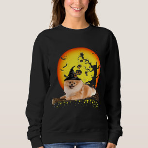 Spitz Baby Halloween Hundeliebhaber Sweatshirt