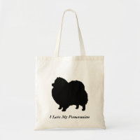 Spitz Black Hund Silhouette
