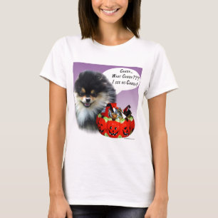 Spitz (blktan) Halloween Candy T-Shirt