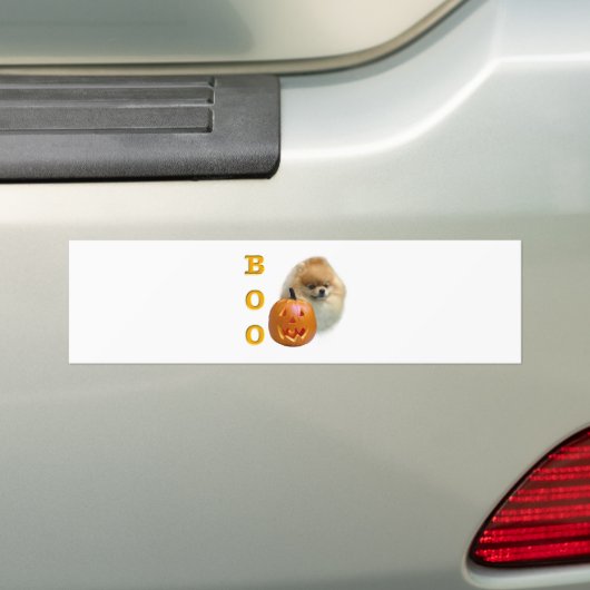 Spitz Boo Autoaufkleber (Auf Auto)