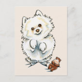 Spitz Boo Boo Postkarte (Vorderseite)