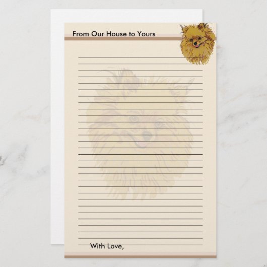 Spitz Briefpapier (Vorne/Hinten)