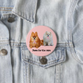 Spitz-Brustkrebs-Knopf Button (Beispiel)