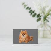 Spitz-Brüter-Geschäfts-Karte Visitenkarte (Stehend Vorderseite)