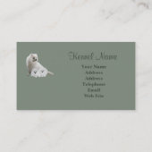 Spitz-Brüter-Geschäfts-Karte Visitenkarte (Rückseite)