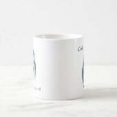 Spitz Cold Nose Warmes Herz Kaffeetasse (Mittel)
