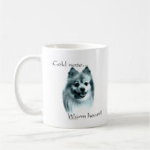 Spitz Cold Nose Warmes Herz Kaffeetasse (Links)