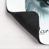 Spitz Cold Nose Warmes Herz Mousepad (Ecke)
