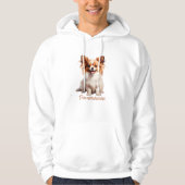 Spitz Color Silhouette Hoodie (Vorderseite)