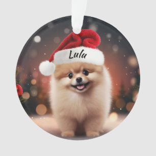 Spitz Custom Christmas Ornament
