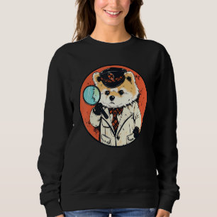 Spitz Detection Funny Dog Mystery Sweatshirt