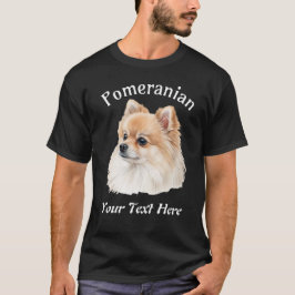 Spitz Dog individuell anpassbar T-Shirt
