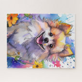 Spitz Dog Jigsaw Puzzle (Horizontal)