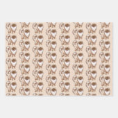 Spitz Dog Lovers Geschenkpapier Set (Vorderseite 3)