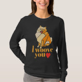 Spitz Dog Lovers T-Shirt (Vorderseite)