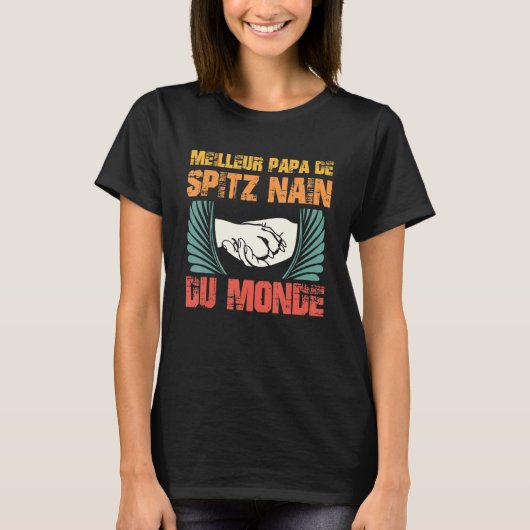 Spitz Dog Owner T-Shirt (Vorderseite)