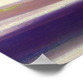 Spitz Dog Portrait Poster (Ecke)