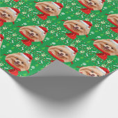 Spitz Dog Ugly Weihnachten Geschenkpapier (Ecke)