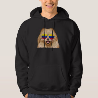 Spitz Dog Venezuela Sonnenbrille Hoodie