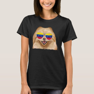 Spitz Dog Venezuela Sonnenbrille T-Shirt