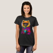 Spitz Dog Wintersport Snowboard T-Shirt (Vorne ganz)