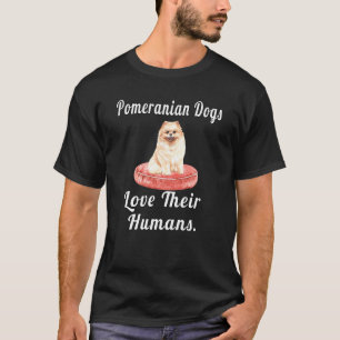 Spitz Eigentümer Spitz Hunde Liebe ihre Menschen T-Shirt