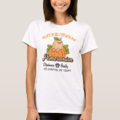 Spitz Fall Erntedank Halloween Spitz Dog T-Shirt (Vorderseite)