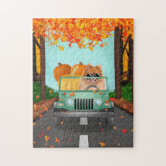 Spitz Fall Pumpkin Puzzle (Vertikal)