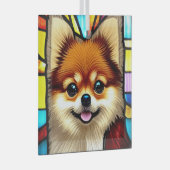 Spitz "Festglas" Ornament Aus Glas (Vorderseite Rechts)