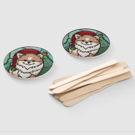 Spitz Festgläser Weihnachten Fächer (Non-assembled)