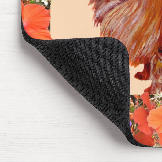 Spitz Floral Mousepad (Ecke)