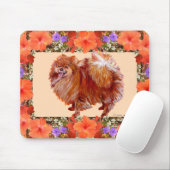 Spitz Floral Mousepad (Mit Mouse)