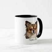 Spitz für Wasserfarben / Chihuahua Hundehund Tasse (VorderseiteRechts)