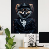 Spitz Gangster aus South Detroit Poster. Poster (Heimbüro)