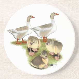 Spitz Gänse Getränkeuntersetzer