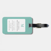 Spitz Gepäckmarke Gepäckanhänger (Rückseite horizontal)