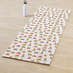 Spitz German Spitz dog Yoga Mat Yogamatte