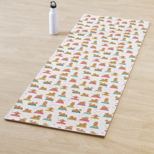 Spitz German Spitz dog Yoga Mat Yogamatte (Beispiel)