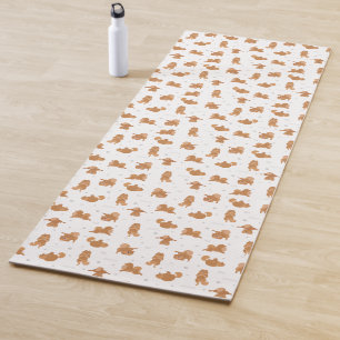 Spitz German Spitz dog Yoga Mat Yogamatte