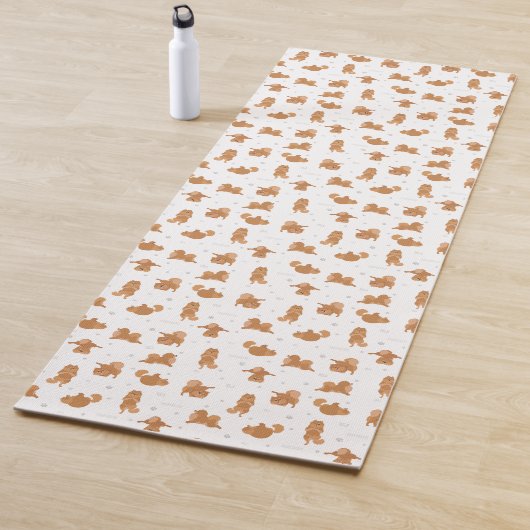 Spitz German Spitz dog Yoga Mat Yogamatte (Beispiel)