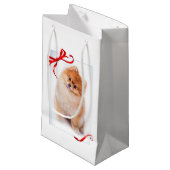 Spitz-Geschenk-Tasche Kleine Geschenktüte (Vorderseite Schrägansicht)