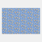 Spitz Geschenkgutschrift Wrap Flachblatt Set 3 Geschenkpapier Set (Vorderseite 2)