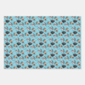 Spitz Geschenkgutschrift Wrap Flachblatt Set 3 Geschenkpapier Set (Vorderseite)