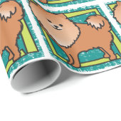 Spitz Geschenkpapier (Rolleneckpunkt)