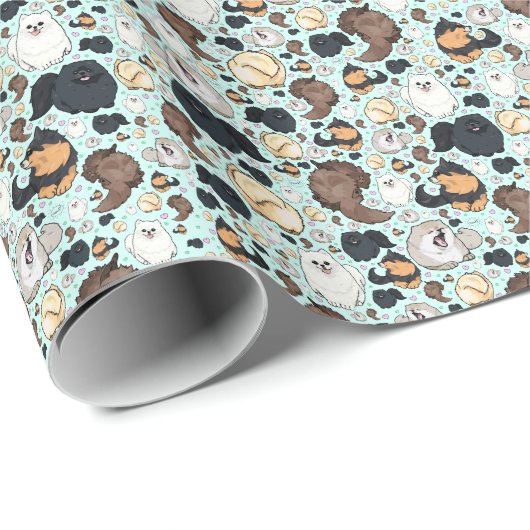 Spitz Geschenkpapier (Rolleneckpunkt)