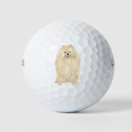 Spitz Golfball (Vorderseite)