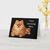 Spitz-Gruß-Karte Karte (Gelbe Blume)