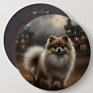 Spitz Halloween Beängstigend Button