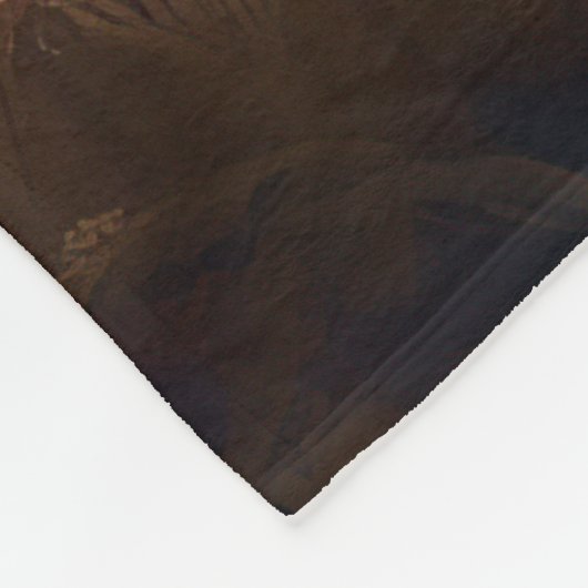 Spitz Halloween Beängstigend Fleecedecke (Ecke)