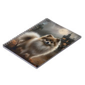 Spitz Halloween Beängstigend Notizblock (Linke Seite)